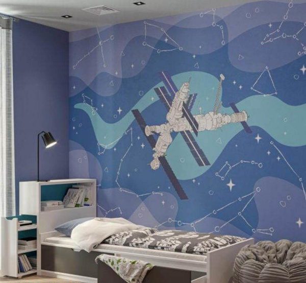 Российские обои Wall Street, коллекция Childhood Space, артикул 21094