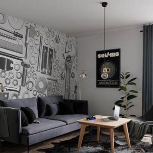 Российские обои Wall Street, коллекция Grayscale, артикул 16968