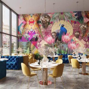 Российские обои Wall Street, коллекция Geo Tropick, артикул 21906