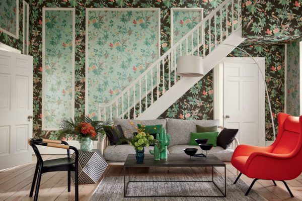 Английские обои Little Greene, коллекция Archive Trails, артикул 0247PAAQUAM