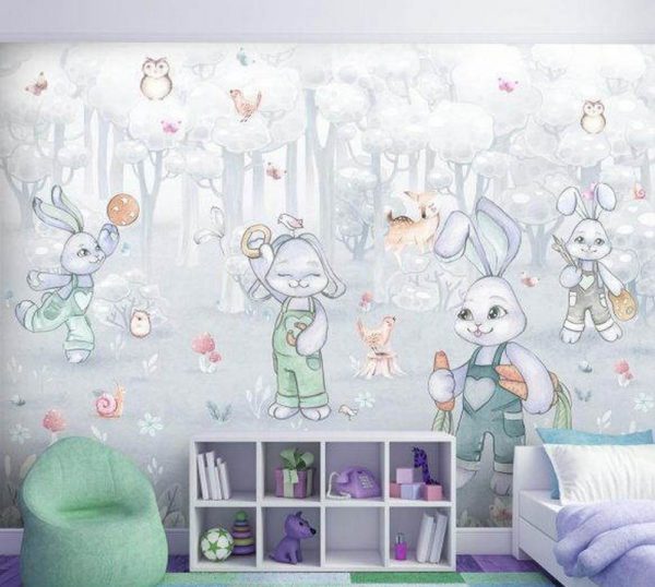 Российские обои Wall Street, коллекция Rabbit Room, артикул 21315