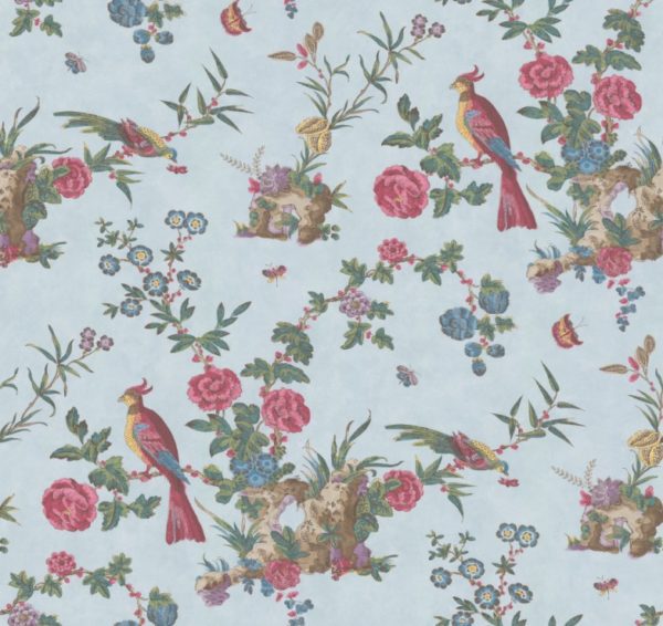 Английские обои Little Greene, коллекция Archive Trails, артикул 0247DAAZURE