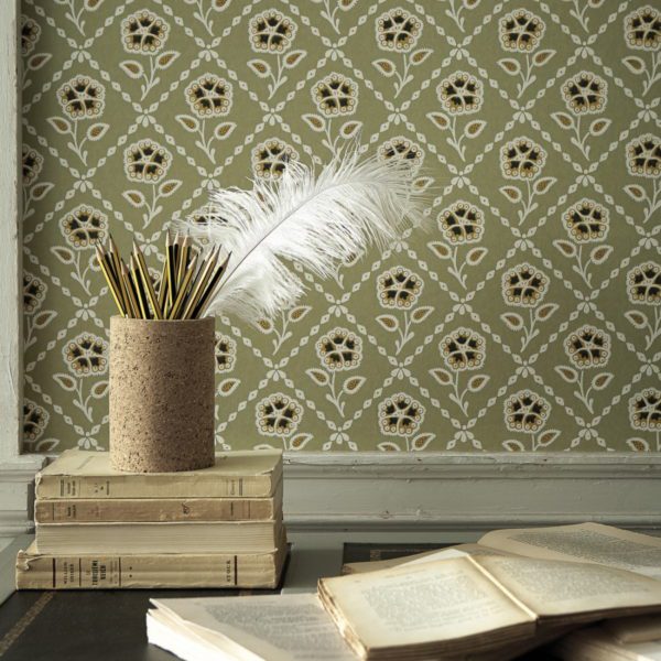 Английские обои Little Greene, коллекция Revolution Papers, артикул 0284WHMOUTA