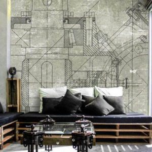 Российские обои Wall Street, коллекция Induction, артикул 19886