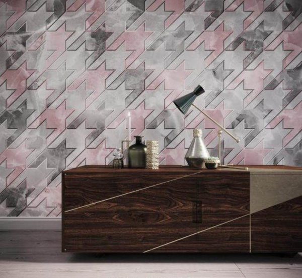 Российские обои Wall Street, коллекция Pink it Marble, артикул 21048