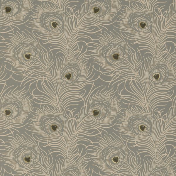 Английские обои Little Greene, коллекция London Wallpapers V, артикул 0256CTSLATE