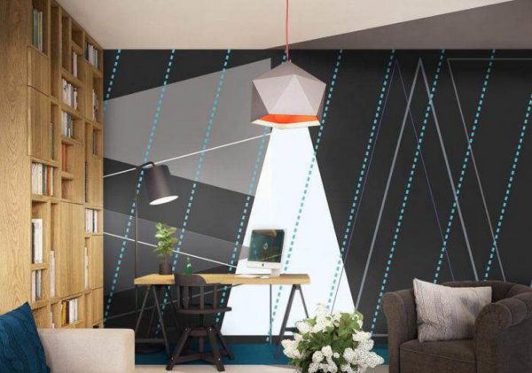Российские обои Wall Street, коллекция Geometry 2018, артикул 20040
