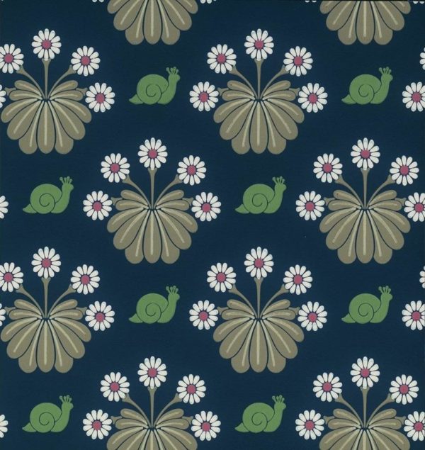 Английские обои Little Greene, коллекция National Trust Papers II, артикул 0260BUDARK