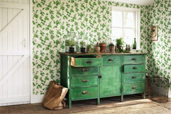 Английские обои Sanderson, коллекция Vintage II, артикул 214593