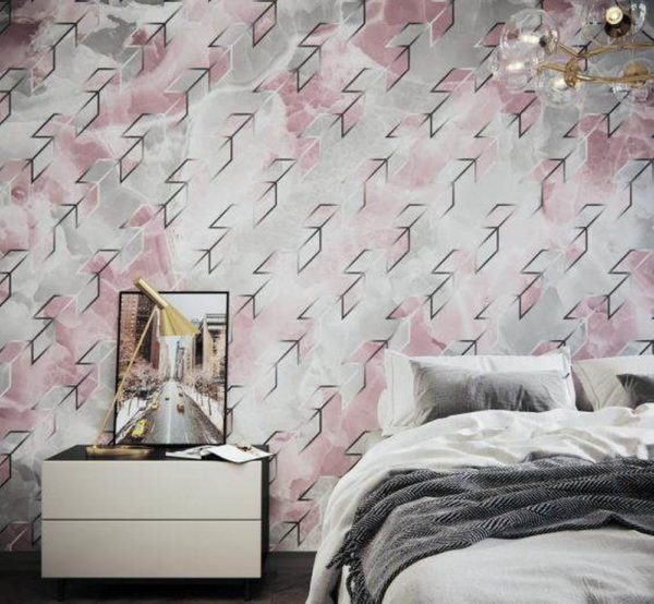 Российские обои Wall Street, коллекция Pink it Marble, артикул 21030