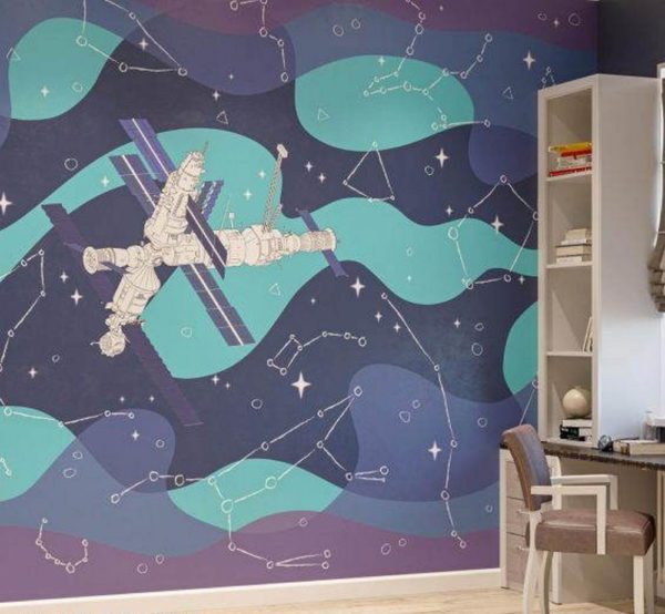 Российские обои Wall Street, коллекция Childhood Space, артикул 21093