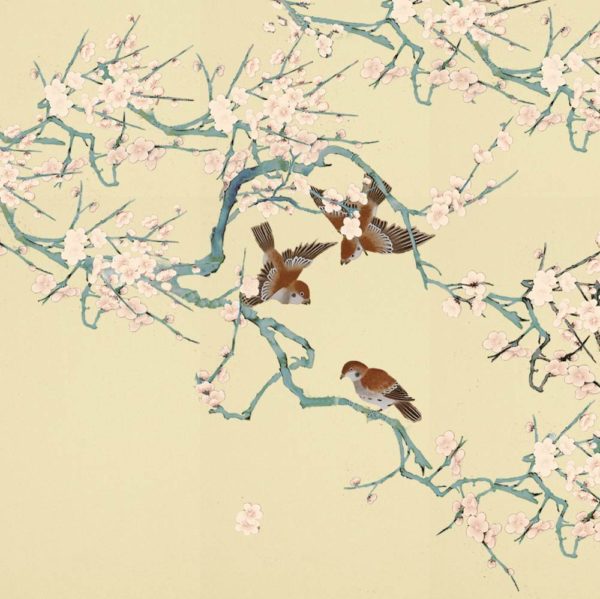 Панно Misha, коллекция Asia, артикул Sparrows/Butter