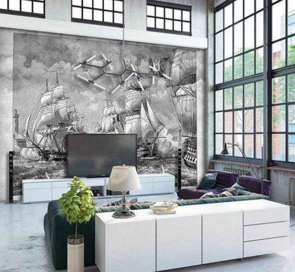 Российские обои Wall Street, коллекция Grayscale, артикул 16955