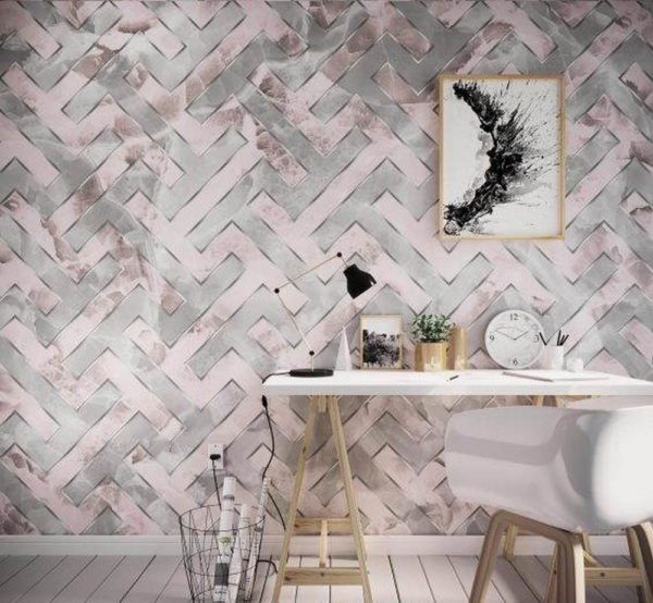Российские обои Wall Street, коллекция Pink it Marble, артикул 21040