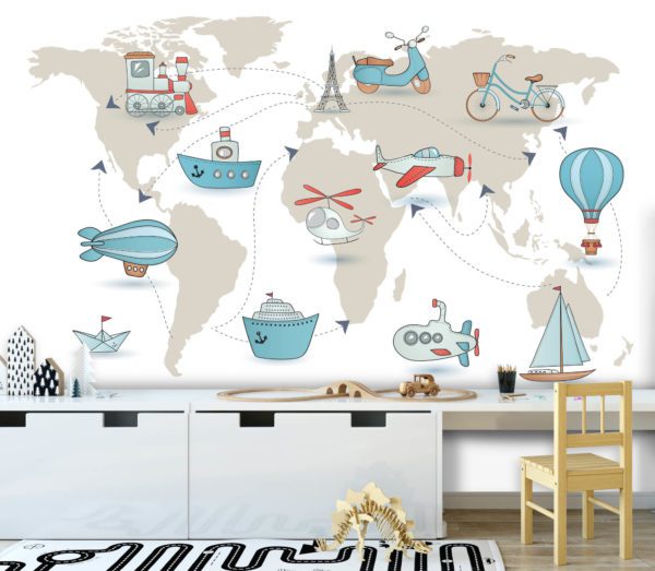Российские обои Wall Street, коллекция Baby World, артикул 18349
