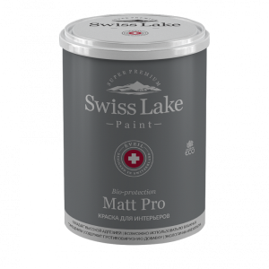 Краска водно-дисперсионная Matt Pro Swiss Lake